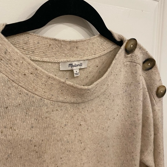 Madewell Oatmeal Sweater Dress - Picture 8 of 8
